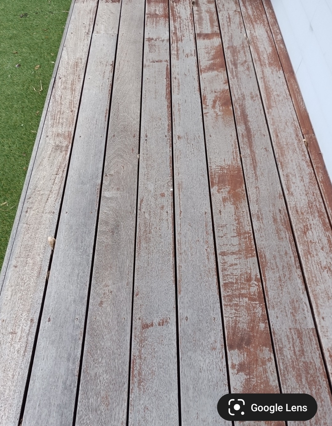 Before the decking refresh