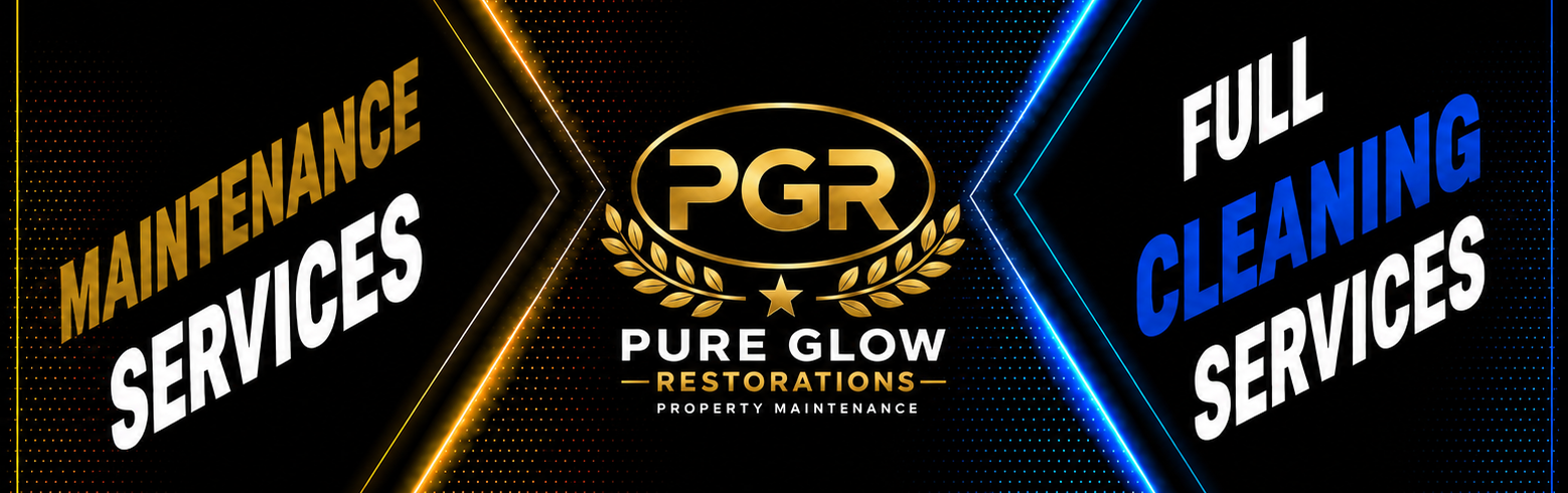 Pure Glow Restorations — Maintenance Services and Full Cleaning Services