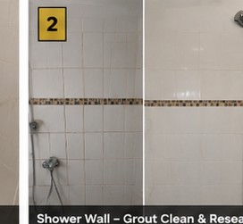 Tile, grout and surface care example 2