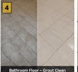 Tile, grout and surface care example 4