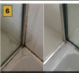 Tile, grout and surface care example 6