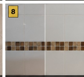 Tile, grout and surface care example 8
