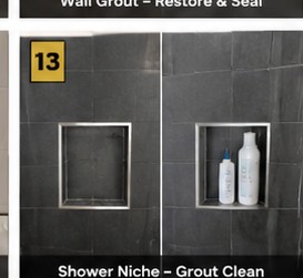 Tile, grout and surface care example 13