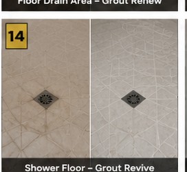 Tile, grout and surface care example 14