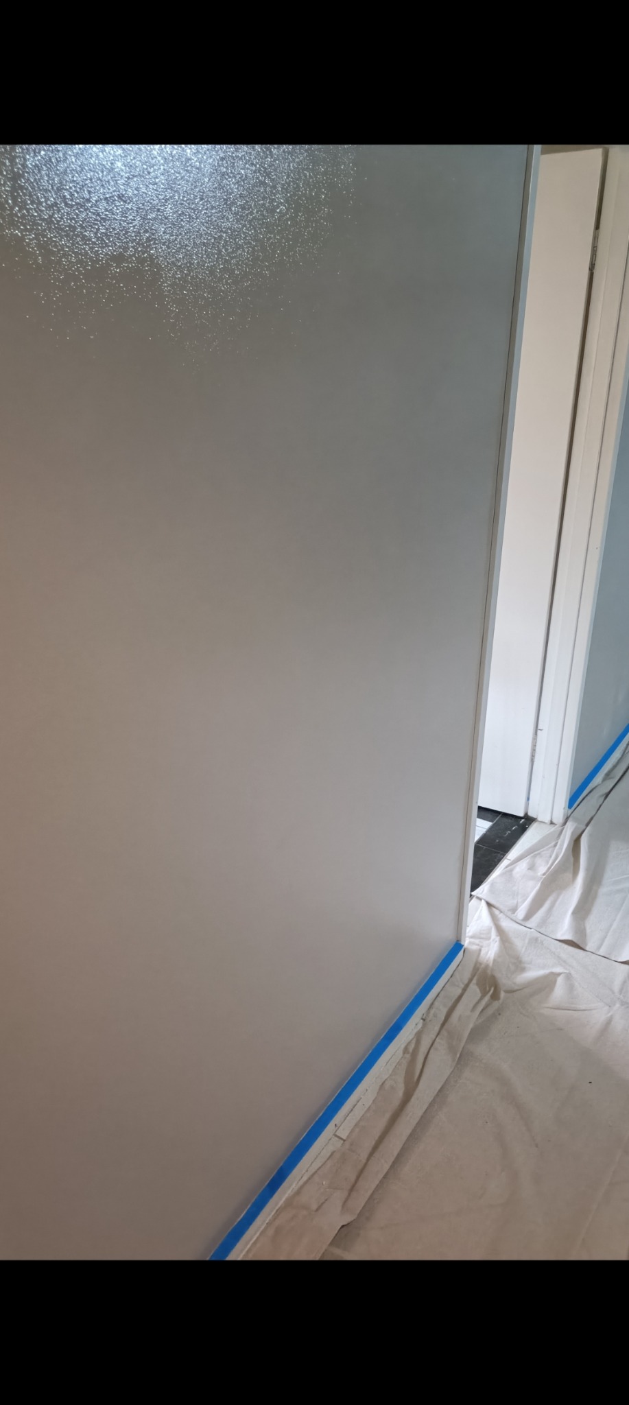 Wall repair and painting project photo 15